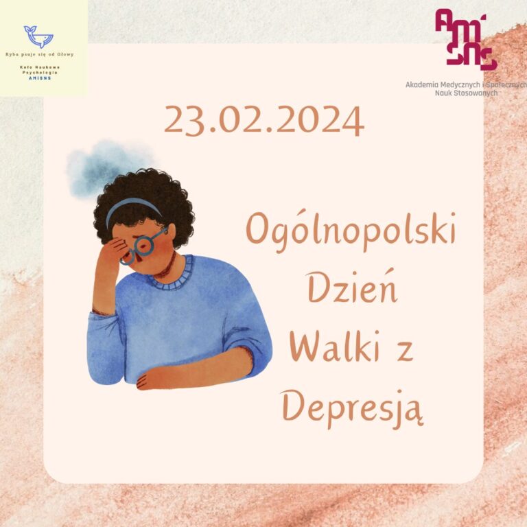 23.02.2024 r. – Ogólnopolski Dzień Walki z Depresją