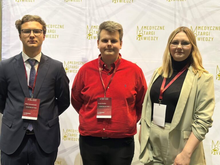 Studenci kierunku lekarskiego AMiSNS na IV edycji Konferencji Ogólnopolskiej „Medyczne Targi Wiedzy”
