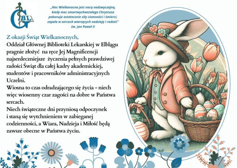 Wesołych Świąt! – życzenia od elbląskiego oddziału Głównej Biblioteki Lekarskiej