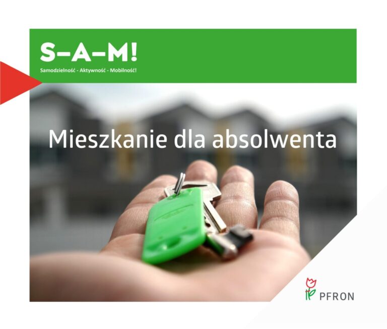Mieszkanie dla Absolwenta – program dla os. z niepełnosprawnościami