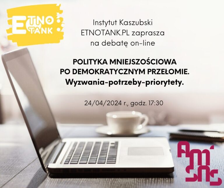 Zaproszenie na debatę online „Polityka mniejszościowa po demograficznym przełomie. Wyzwania – potrzeby – priorytety.”