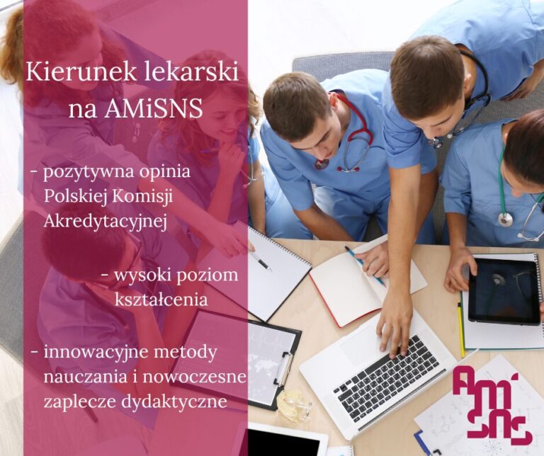 Kierunek lekarski na AMiSNS – rekrutacja 2024
