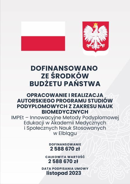 Innowacyjne Metody Podyplomowej Edukacji w Akademii Medycznych i Społecznych Nauk Stosowanych w Elblągu