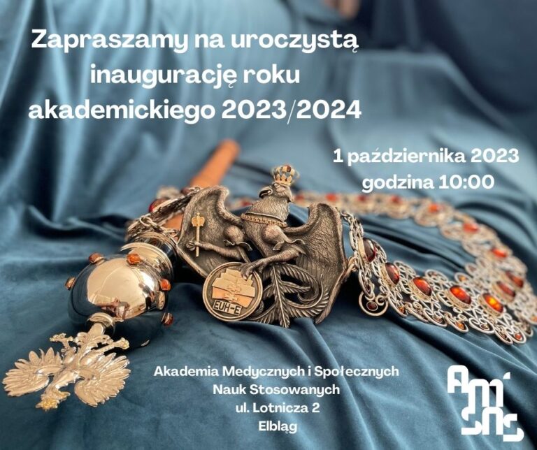 Zapraszamy na uroczystą inaugurację roku akademickiego 2023/2024