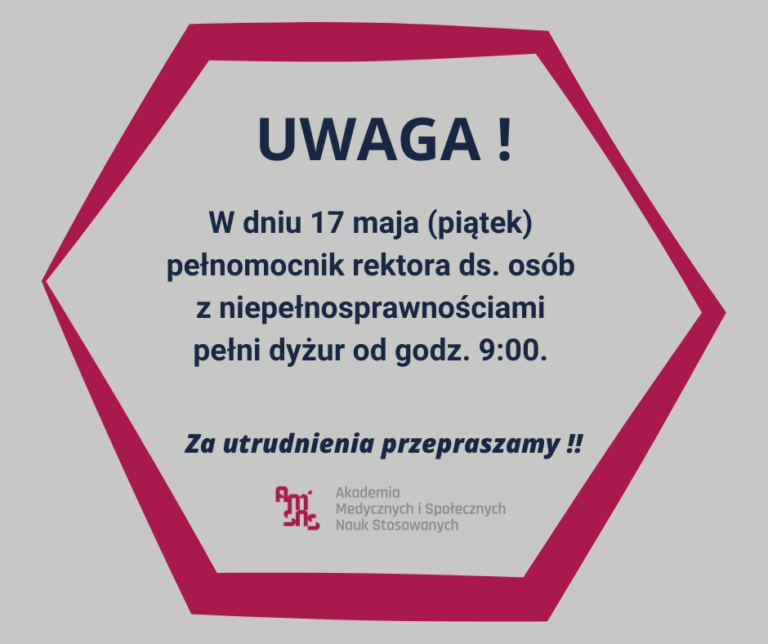 Zmiana godzin pracy