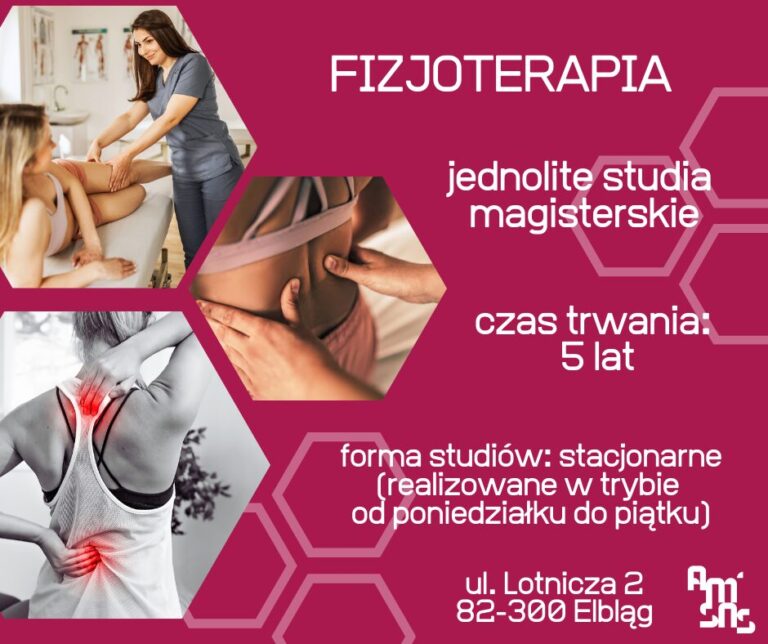 Kierunek fizjoterapia na AMiSNS – #rekrutacjatrwa