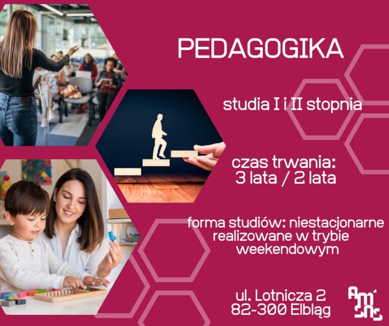 Pedagogika I i II stopnia na AMiSNS – #rekrutacjatrwa