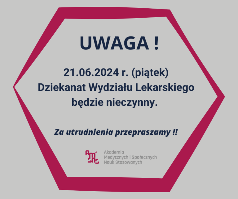 Nieczynny dziekanat