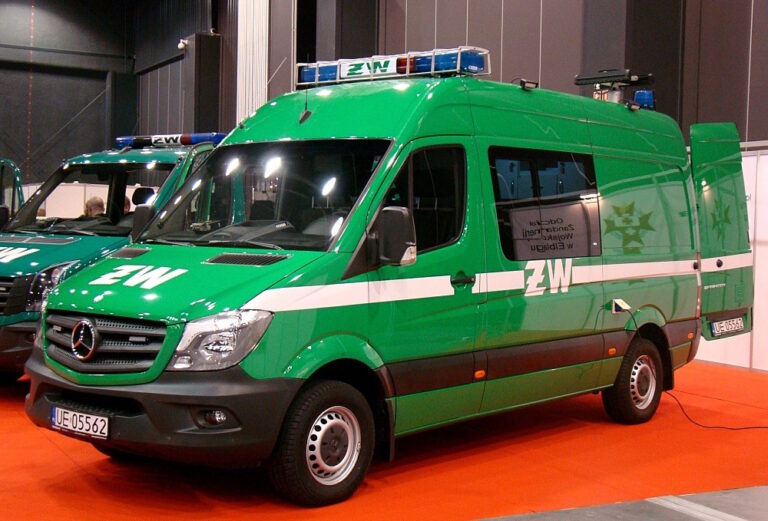 Zaproszenie na pokaz ambulansu kryminalistycznego Żandarmerii Wojskowej