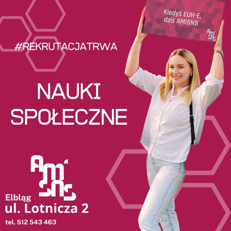 Kierunki społeczne na AMiSNS – #rekrutacjatrwa!