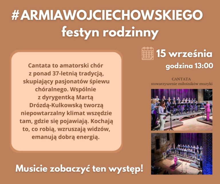 Charytatywny koncert chóru „Cantata”