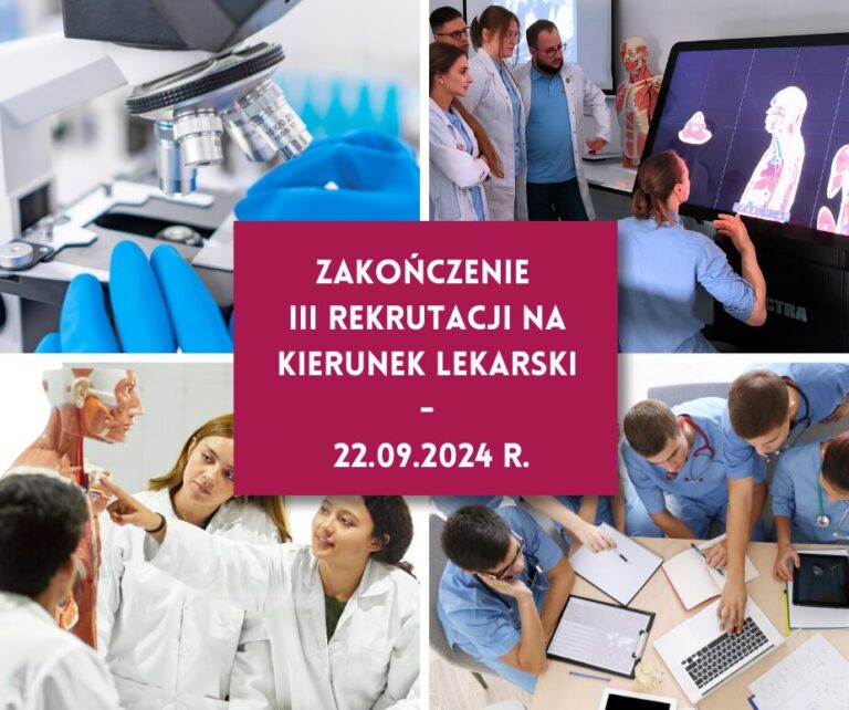 Kierunek lekarski – #rekrutacjatrwa