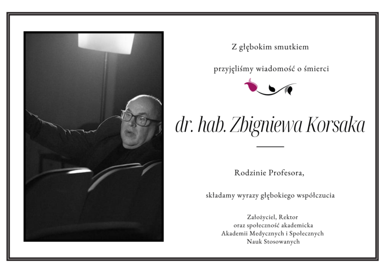 Zmarł dr hab. Zbigniew Korsak