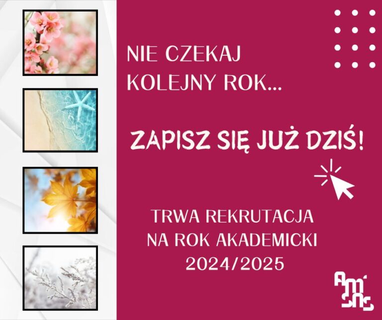 Nie czekaj – zapisz się już dziś! #rekrutacjatrwa