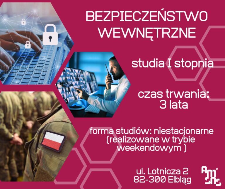 Bezpieczeństwo wewnętrzne na AMiSNS – #rekrutacjatrwa