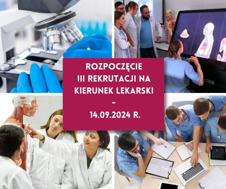 Ruszyła trzecia rekrutacja na kierunek lekarski