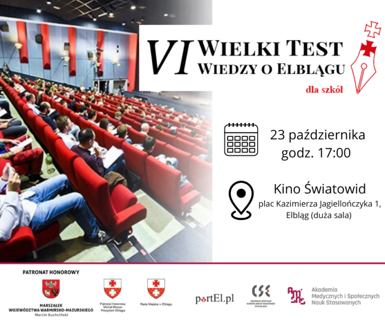 VI Wielki Test Wiedzy o Elblągu