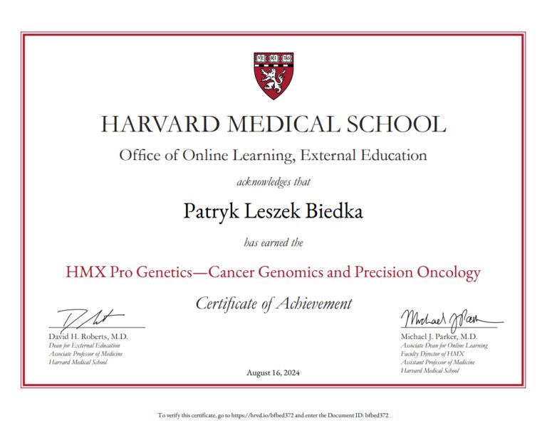 Student AMiSNS z sukcesem na Harvardzie