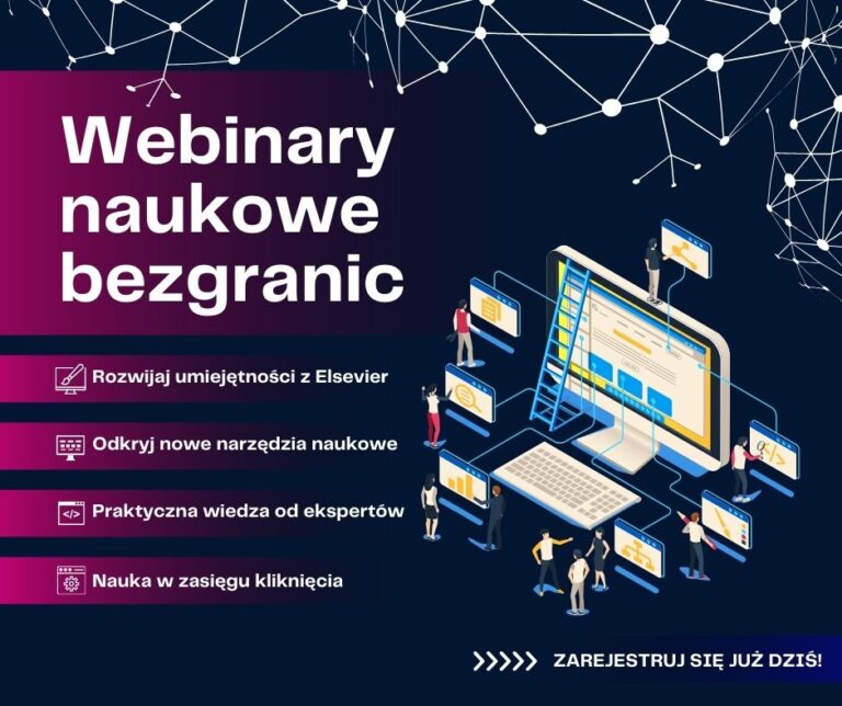 Dołącz do nadchodzących webinarów Elsevier – listopad i grudzień 2024