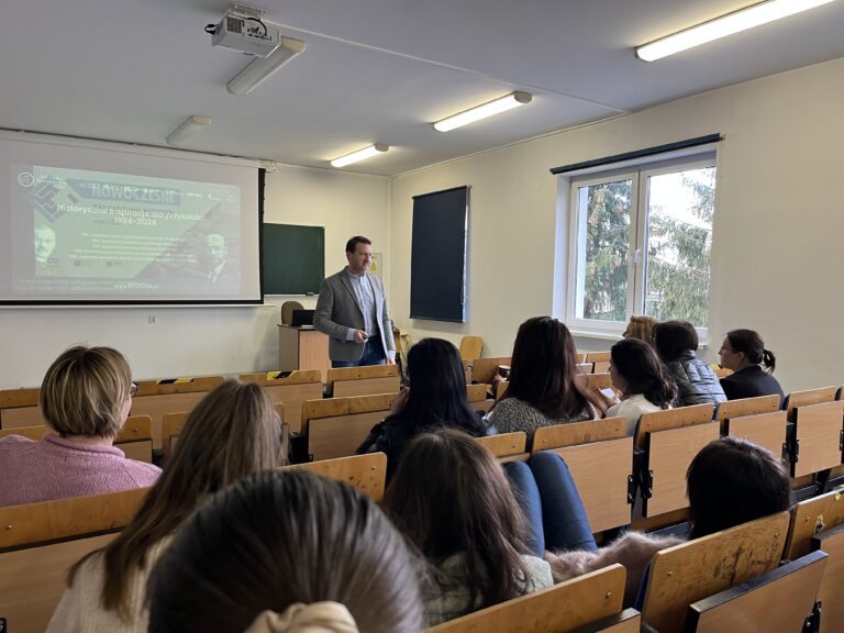 Spotkanie z ekspertem NZB dla studentów kierunków Administracja i Bezpieczeństwo wewnętrzne