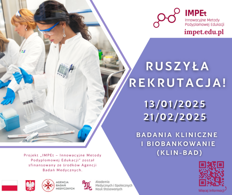 Ruszyła rekrutacja na pierwszą edycję studiów podyplomowych KLIN-BAD – zapisz się już dziś!