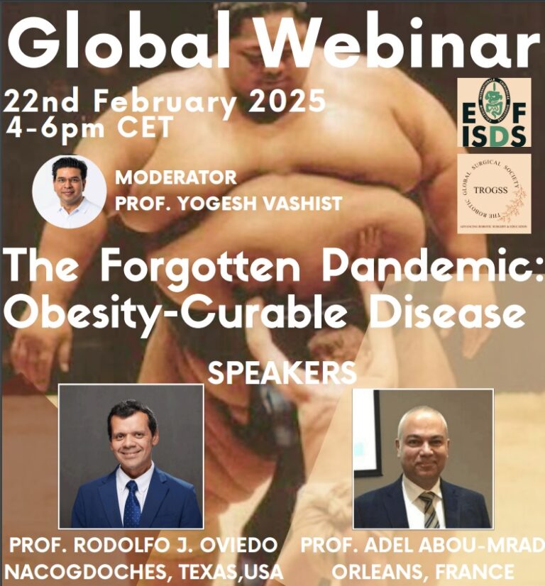 Zaproszenie na webinar – “The Forgotten Pandemic: Obesity-Curable Disease”