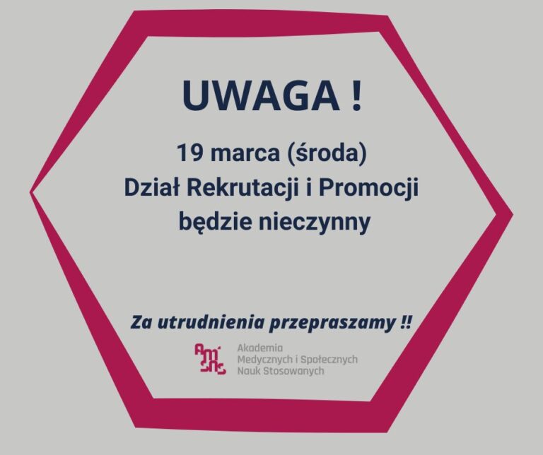 Nieczynny Dział Rekrutacji i Promocji