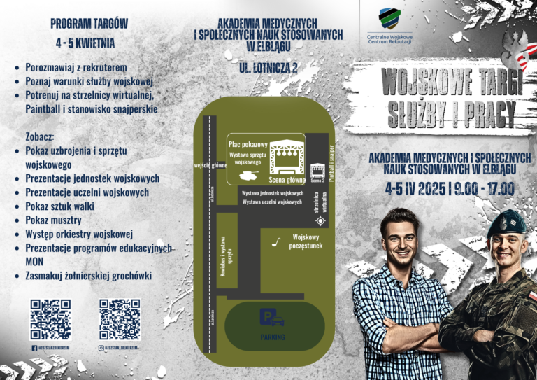 II Wojskowe Targi Służby i Pracy w Elblągu – start imprezy już w najbliższy piątek!