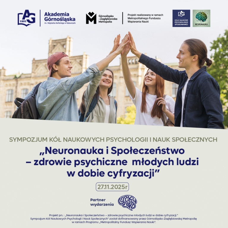 Zaproszenie na Sympozjum Kół Naukowych Psychologii i Nauk Społecznych
