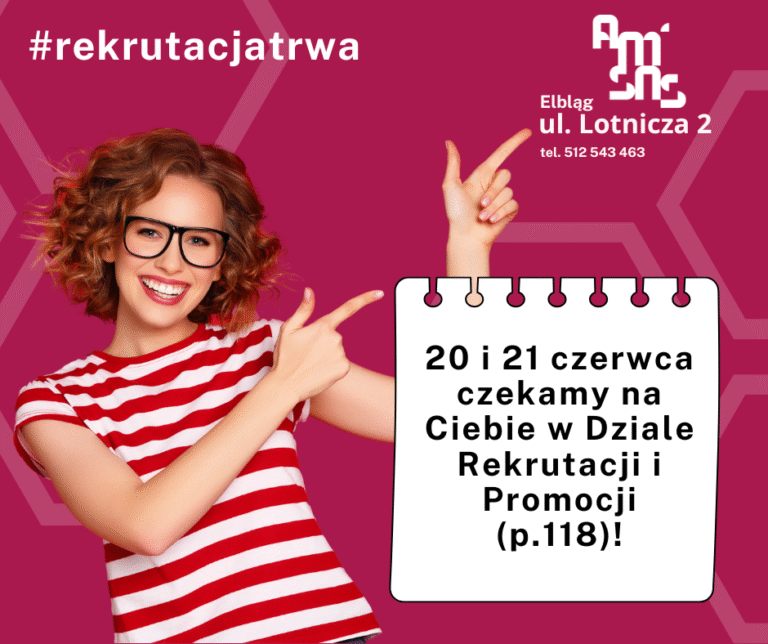 Rekrutacja trwa – działamy także 20 i 21 czerwca!