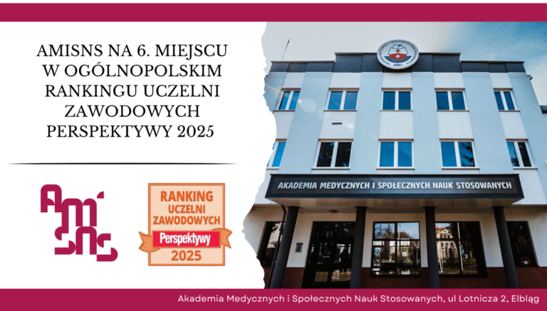 AMiSNS w czołówce ogólnopolskiego Rankingu Uczelni Zawodowych Perspektywy 2025!
