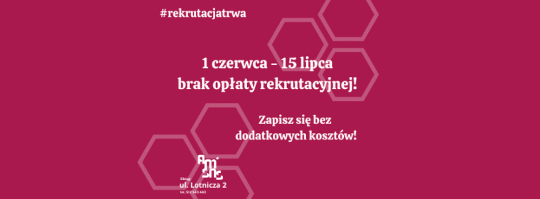 Rekrutacja 2025: rozpocznij studia bez opłaty rekrutacyjnej