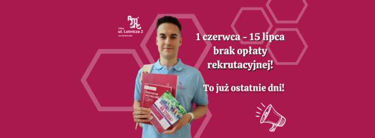 Zarejestruj się teraz – rekrutacja bez opłat do 15.07!