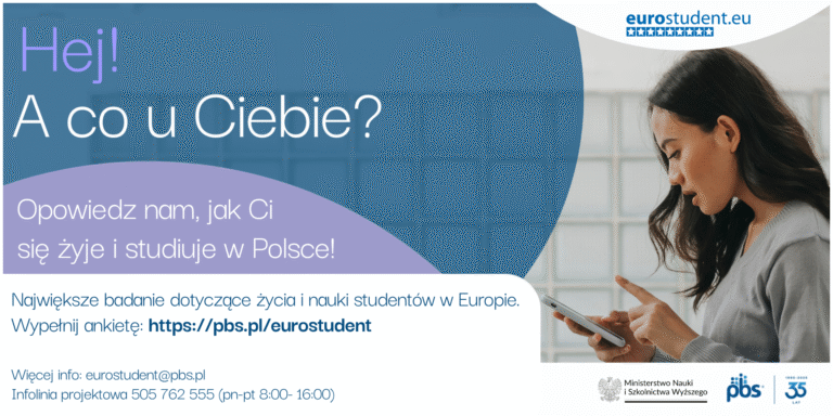 Największe europejskie przedsięwzięcie badawcze dotyczące życia studentów – EUROSTUDENT. Dołącz!