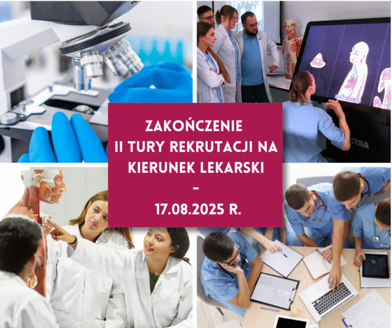 Dobiega końca druga tura rekrutacji na kierunek lekarski – zapisz się już dziś!