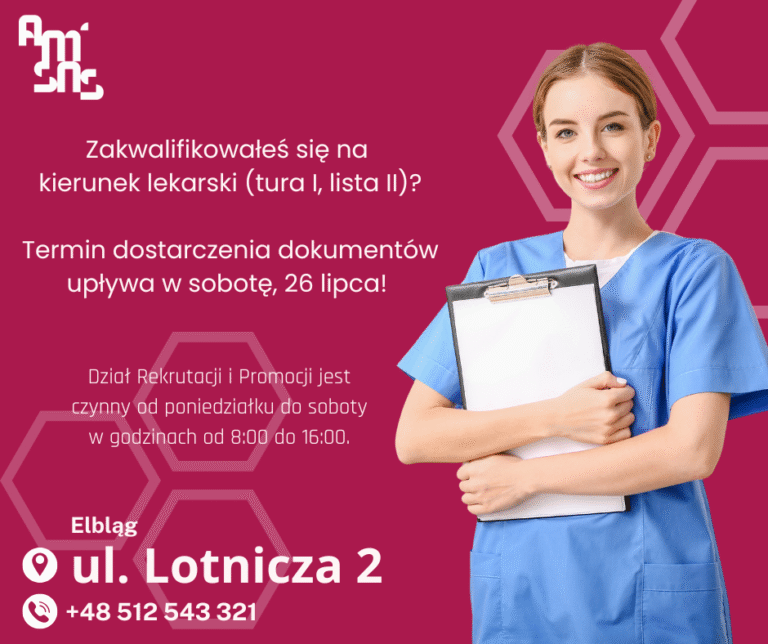 Dostałeś się na kierunek lekarski? Sprawdź, co dalej!