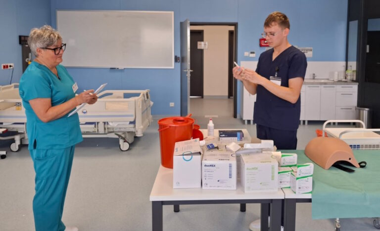 Egzamin OSCE – sprawdzenie znajomości podstawowych procedur pielęgniarskich