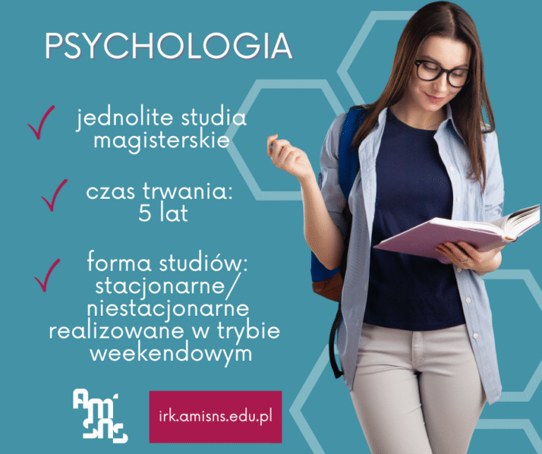 Psychologia w AMiSNS – wiedza, praktyka i rozwój osobisty – rekrutacja trwa!