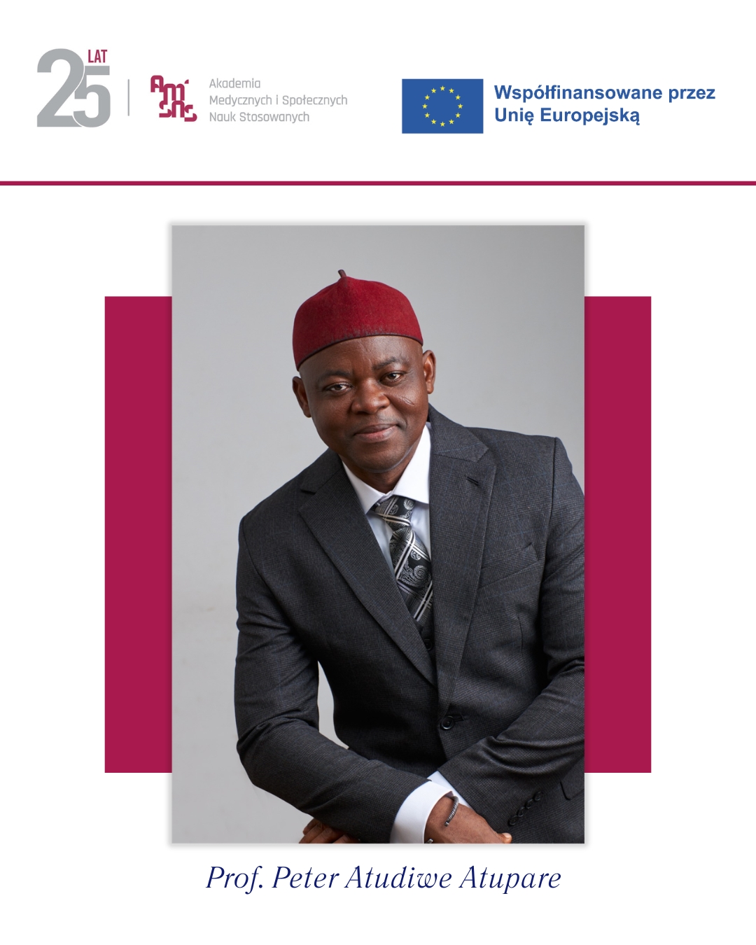 Wizyta prof. Petera Atudiwe Atupare w AMiSNS