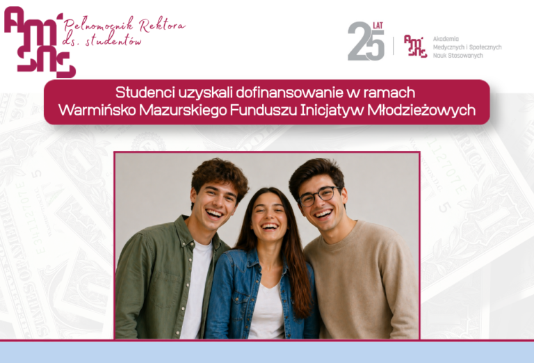 Studenci AMiSNS z dofinansowaniem na realizację trzech projektów