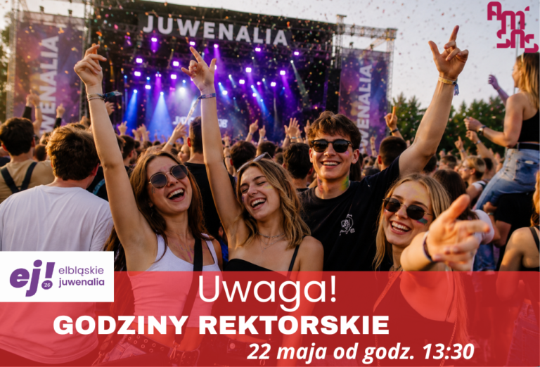 Informacja o godzinach rektorskich w związku z Elbląskimi Juwenaliami