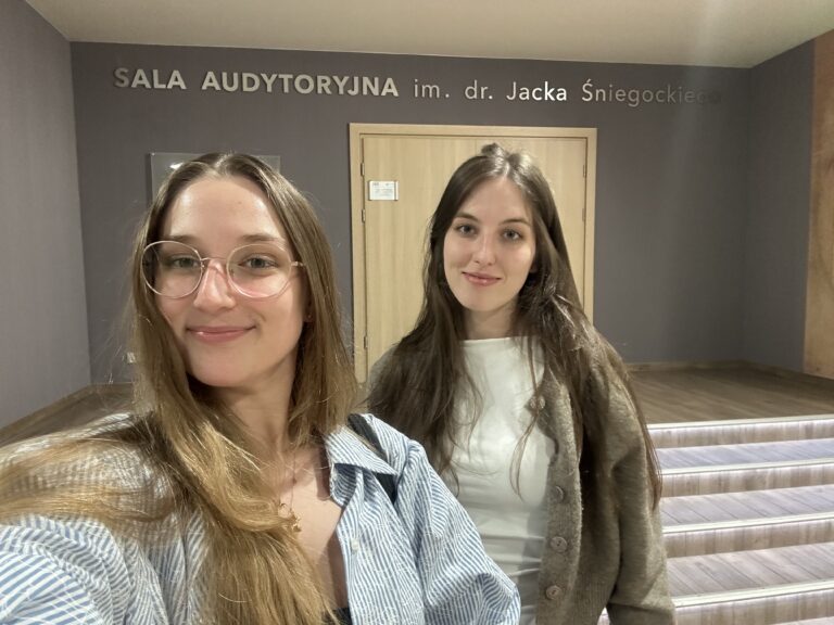 Studentki Ginekologicznego Koła Naukowego na IV Spotkaniu Onkologicznym