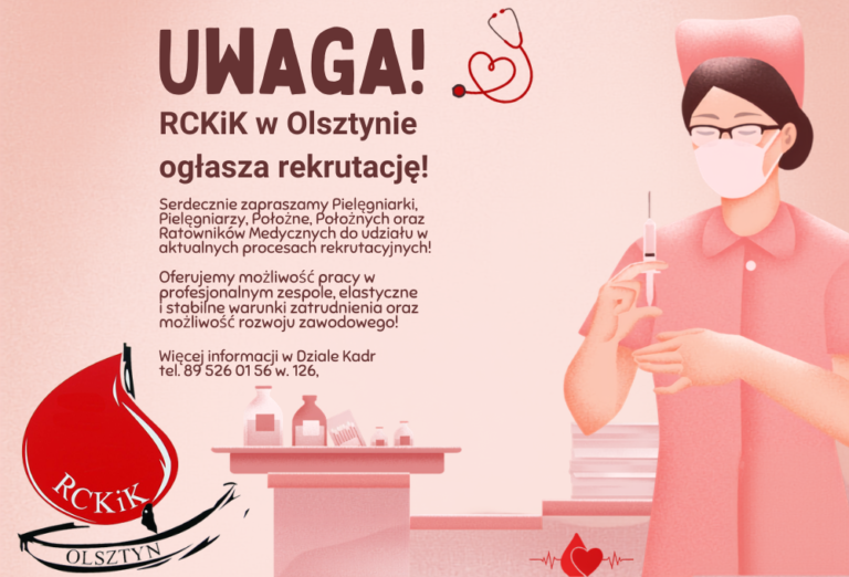 Oferty pracy – RCKiK w Olsztynie