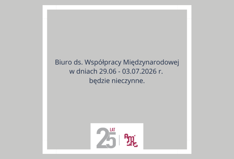 Nieczynne Biuro ds. Współpracy Międzynarodowej