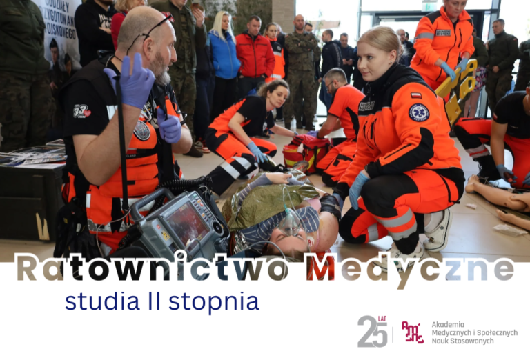 Ratownictwo medyczne II stopnia – dołącz do grona studentów AMiSNS