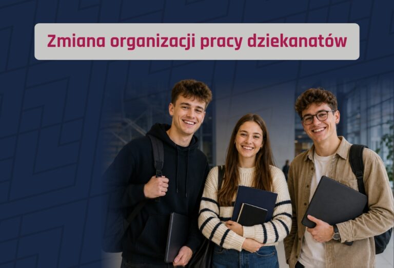 Zmiana organizacji pracy dziekanatów w lipcu i sierpniu