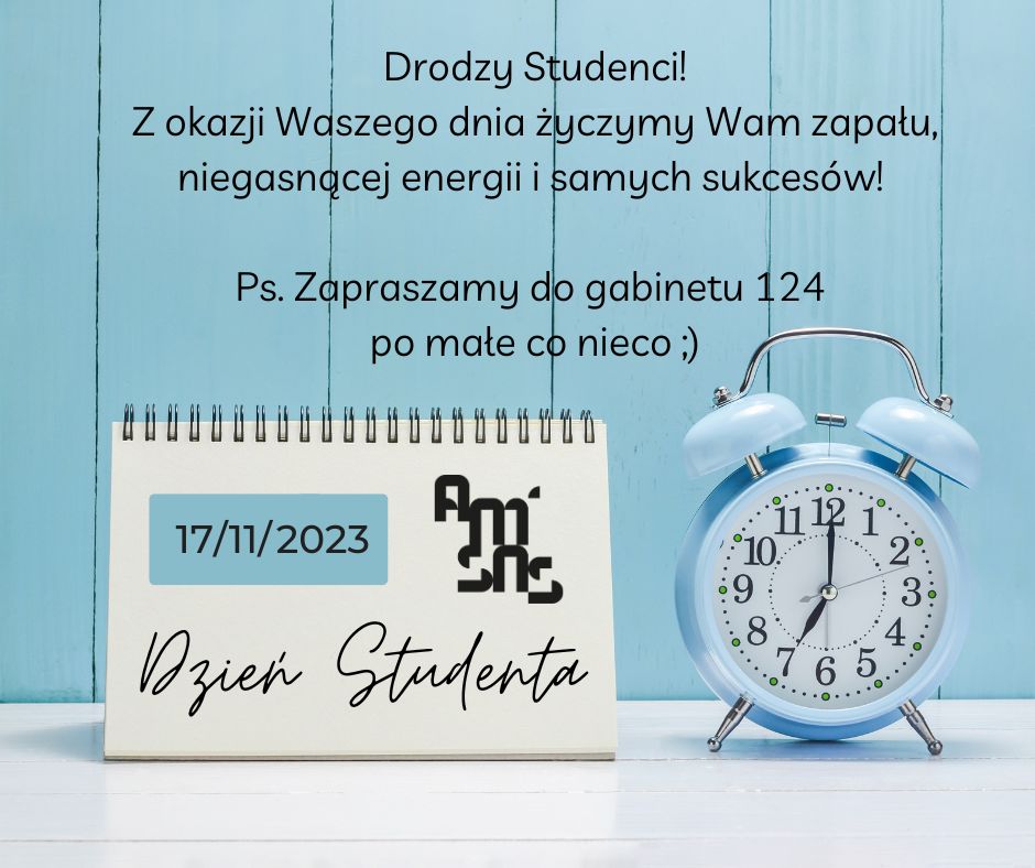 Read more about the article 17/11/2023 – Dzień Studenta
