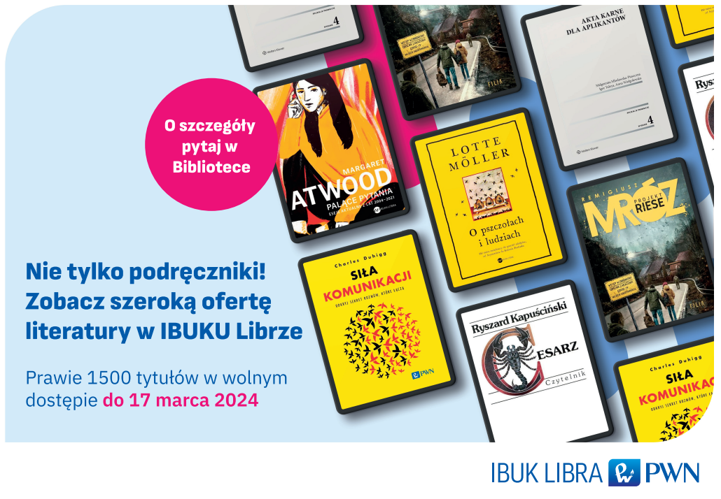 Read more about the article Tydzień e-książki z IBUK Libra