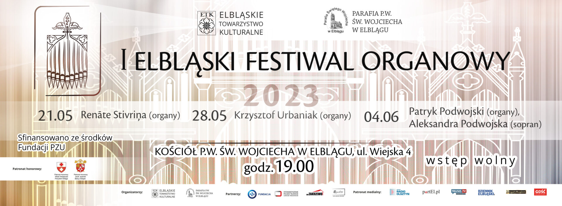 Read more about the article Pierwszy koncert I Elbląskiego Festiwalu Organowego